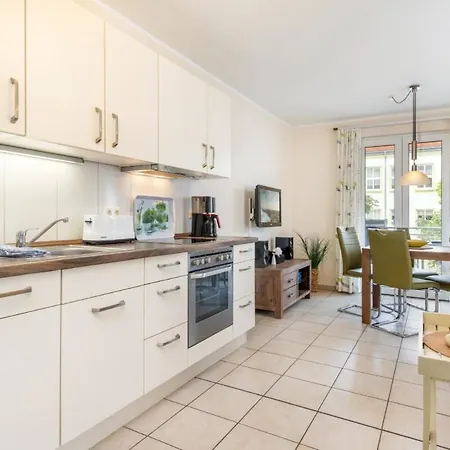 아파트 Residenz Margarete Mit Balkon Und Strandkorb Am *