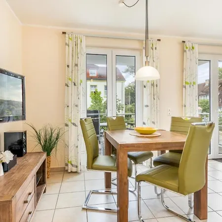 Residenz Margarete Mit Balkon Und Strandkorb Am 아파트 *