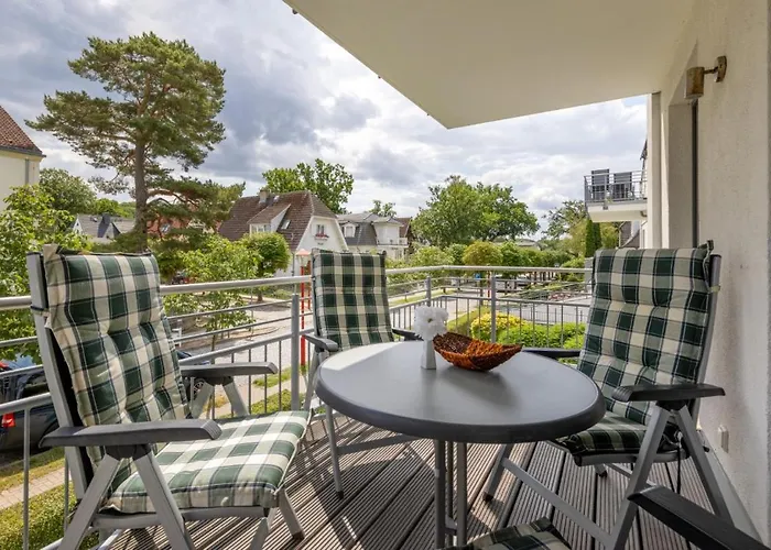 Residenz Margarete Mit Balkon Und Strandkorb Am *