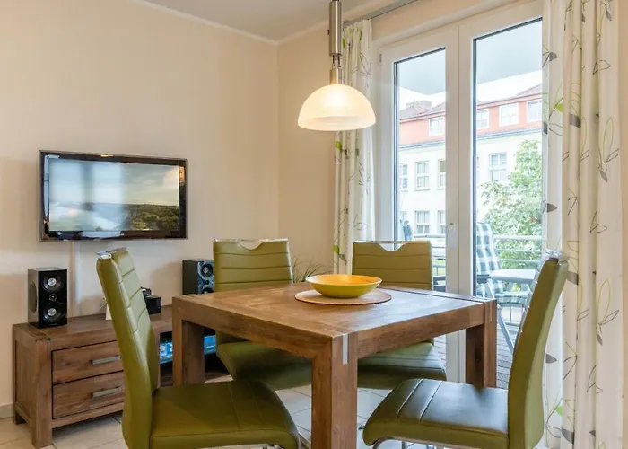 Residenz Margarete Mit Balkon Und Strandkorb Am Lejlighed